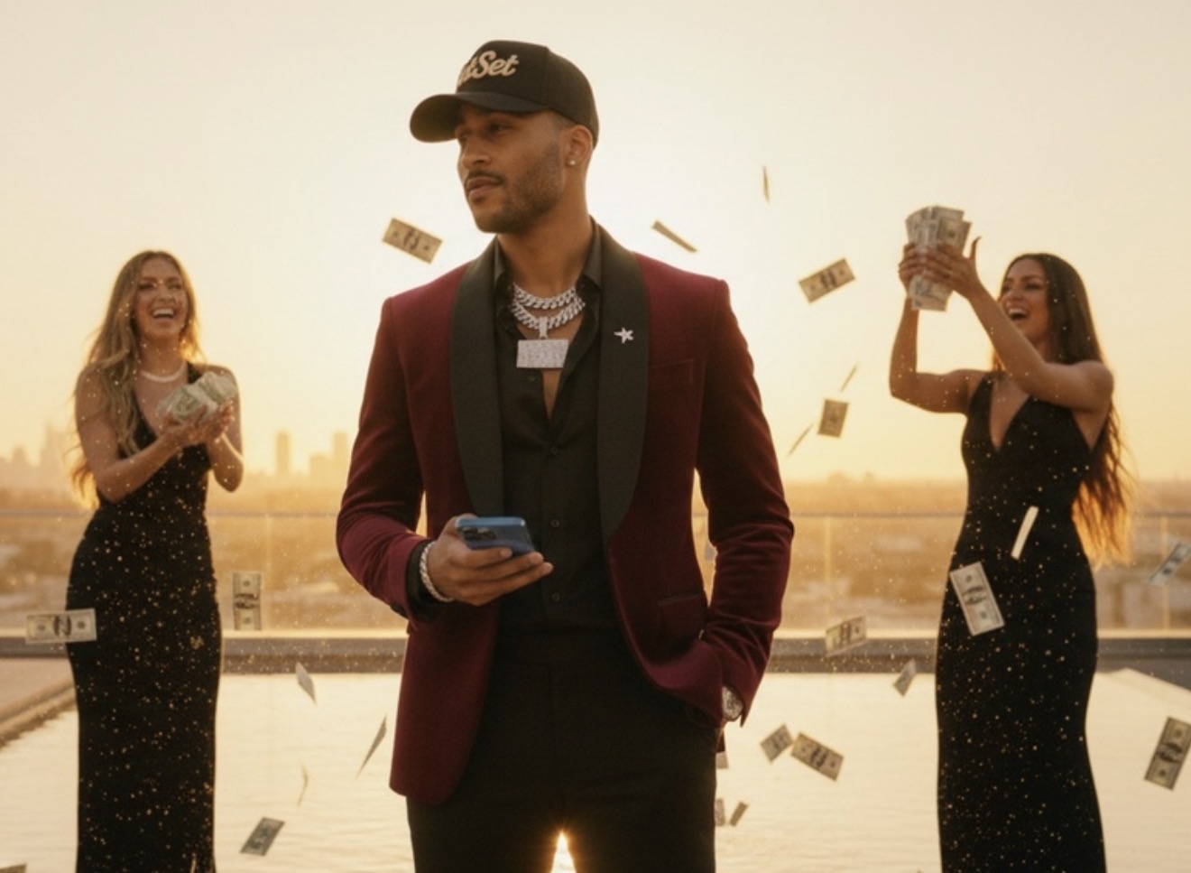 Josh King Madrid with industry leaders